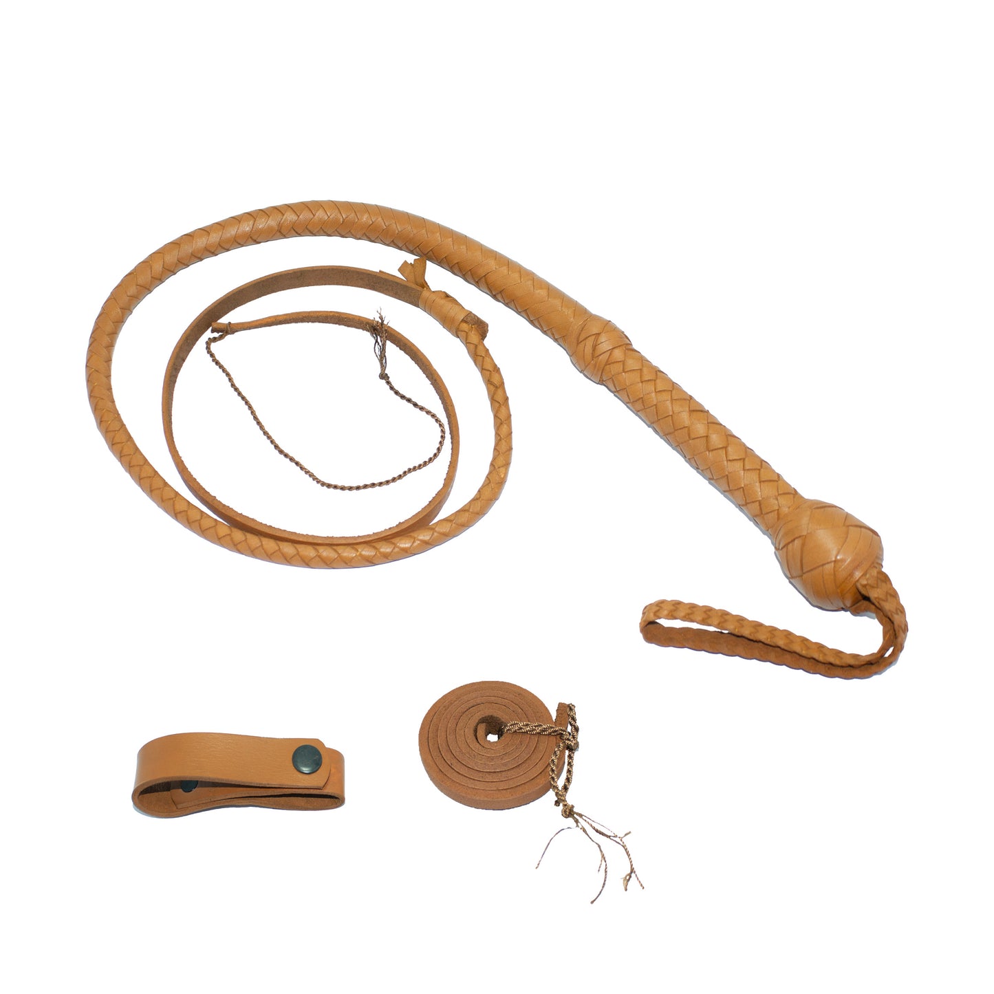 Skin Leather Whip - Genuine Kangaroo Leather