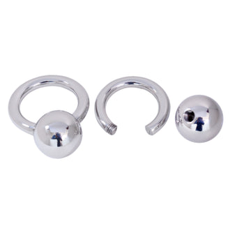 Stainless Steel Chunk Rings – Bold, Heavy-Duty Rings for Cock and Glan Stimulation