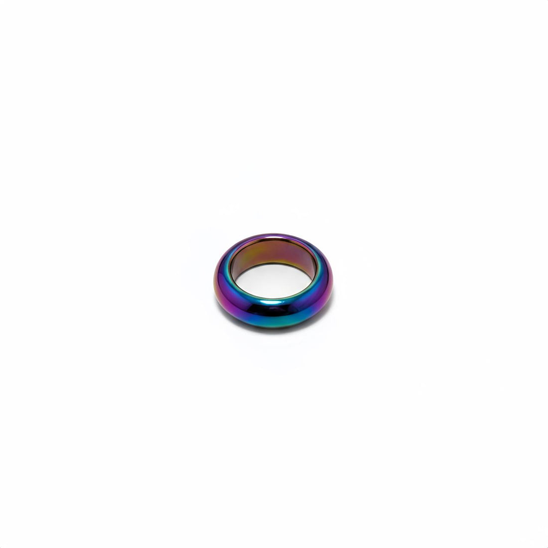 Premium Titanium BDSM Ring – Polished Fetish Statement Ring