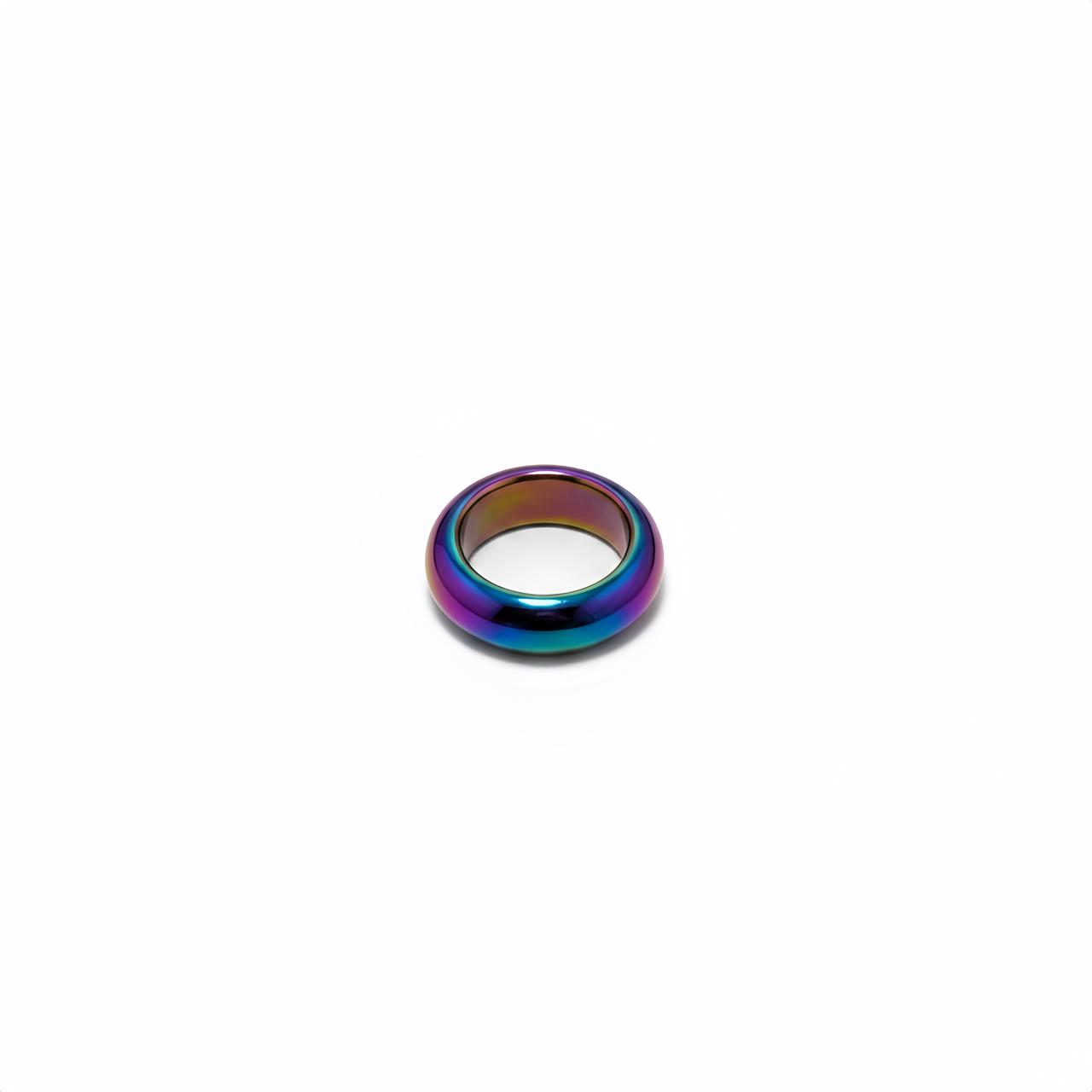 Premium Titanium BDSM Ring – Polished Fetish Statement Ring