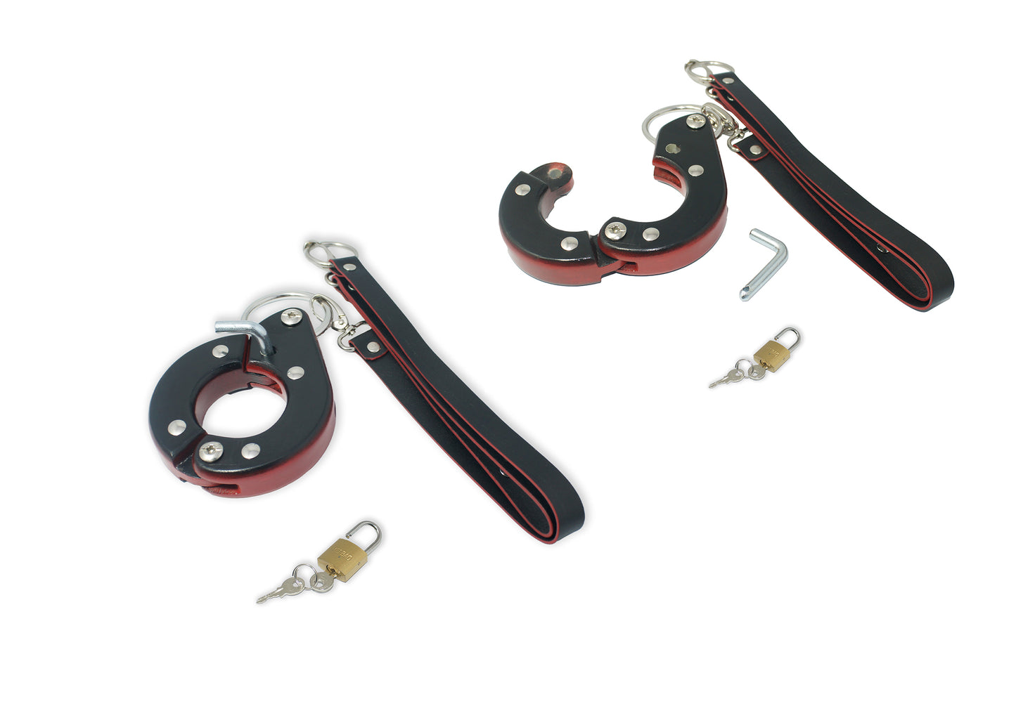 Wooden Cock and Ball Clamp