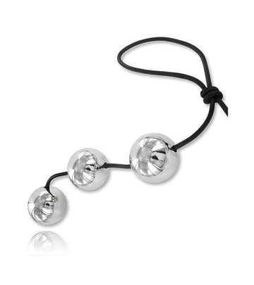3 ANAL BALLS STEEL STAINLESS