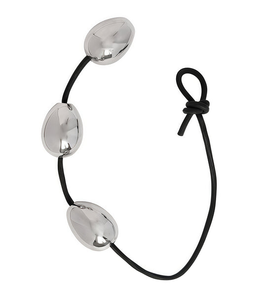 3 ANAL EGGS STEEL STAINLESS