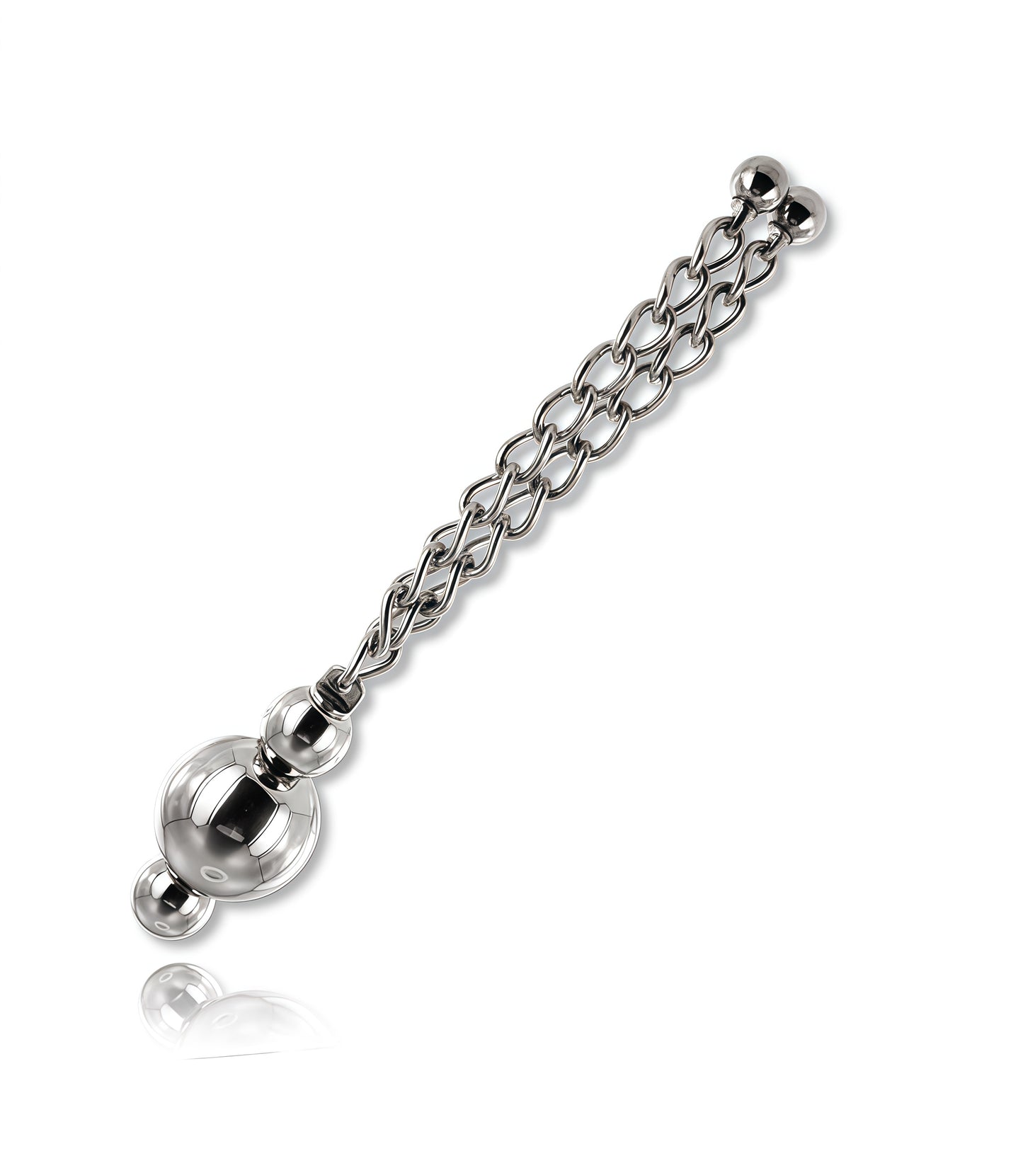 TRIPLE LOVE BALL WITH DOUBLE CHAIN
