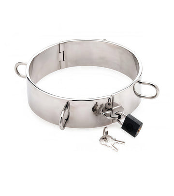 CHOKER COLLAR WITH 4 EYELETS