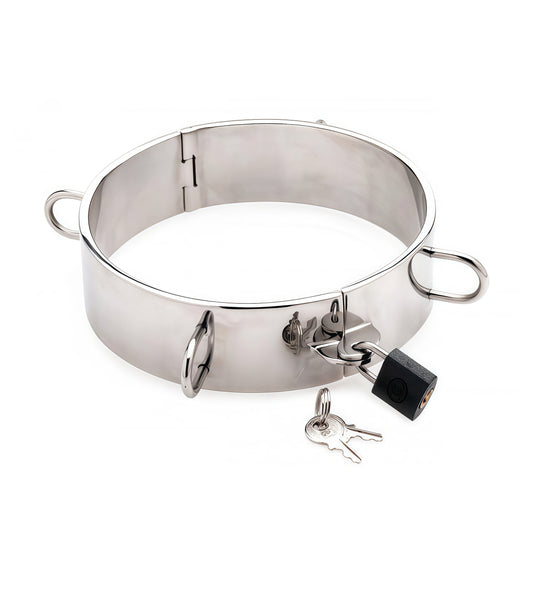 CHOKER COLLAR WITH 4 EYELETS