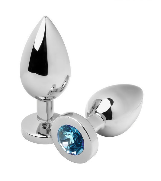 POLISHED JEWELED BUTT PLUG