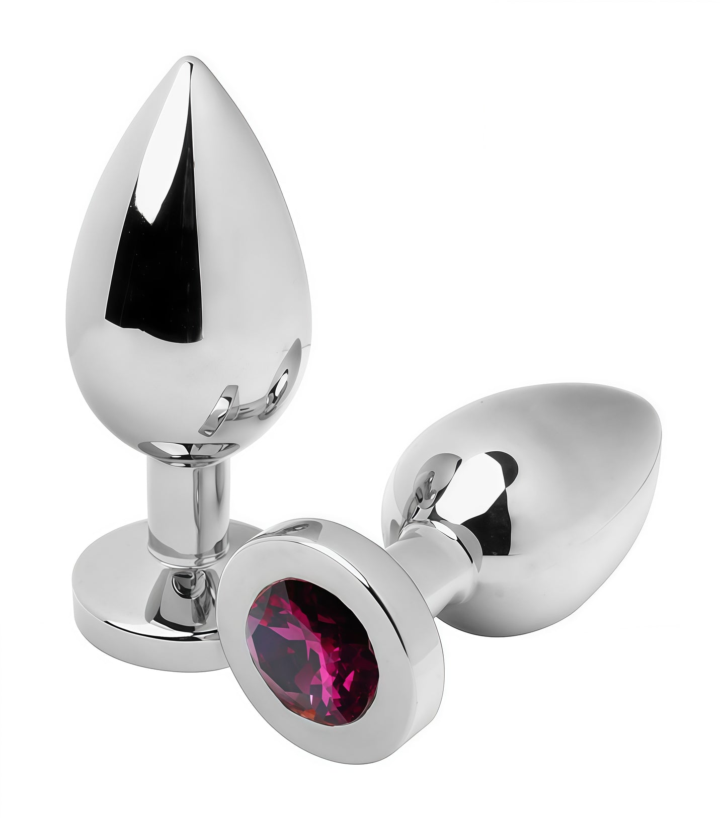 POLISHED JEWELED BUTT PLUG