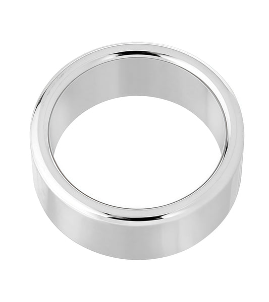 (BRUSHED)FLAT SUPER THICK AND HEAVY COCK RING