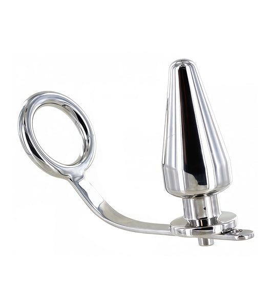 COCK RING WITH ANAL PLUG