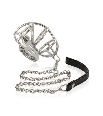 CHASTITY COCK CAGE WITH LEAD